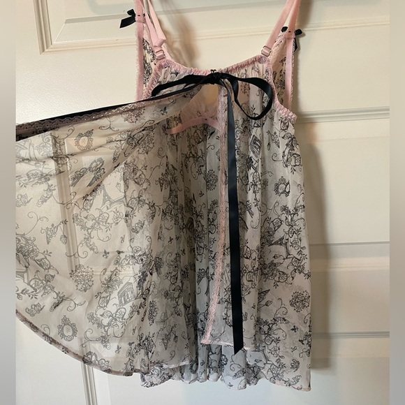 VS Pink & Black Babydoll - Picture 5 of 5
